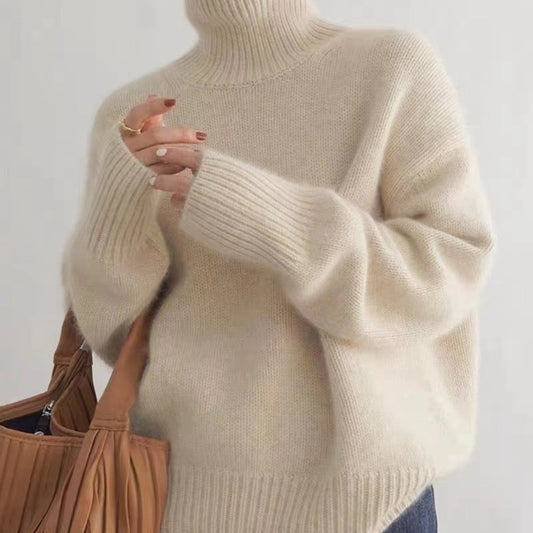 Pull Cachemire Col Roulé Fashicole Automne et Hiver